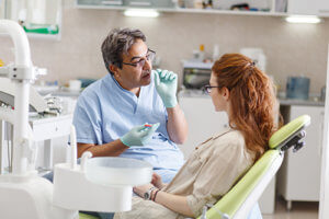 Patient asking doctor how often should you go to the dentist